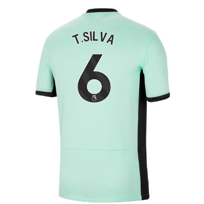 2023-2024 Chelsea Third Shirt (T.SILVA 6)-SoccerKits Hub | Buy Soccer Jerseys Online