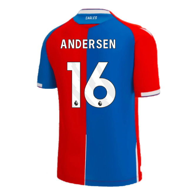 2023-2024 Crystal Palace Home Shirt (ANDERSEN 16)-SoccerKits Hub | Buy Soccer Jerseys Online