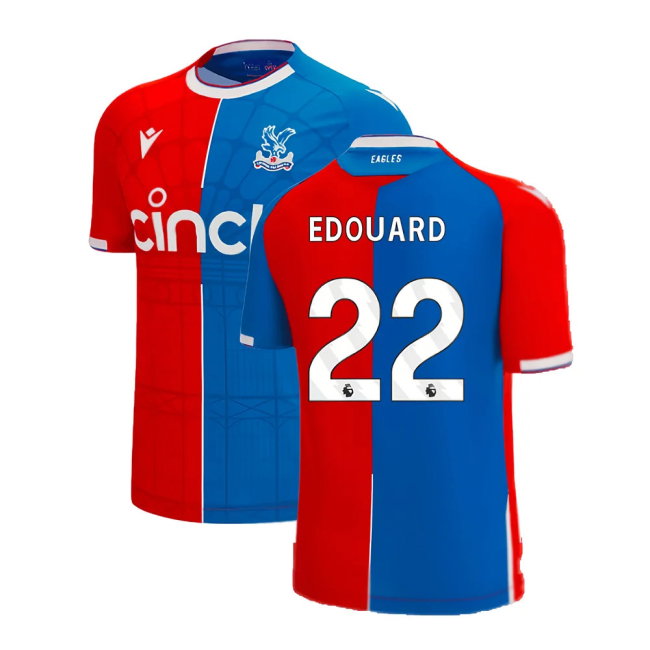 2023-2024 Crystal Palace Home Shirt (EDOUARD 22)-SoccerKits Hub | Buy Soccer Jerseys Online