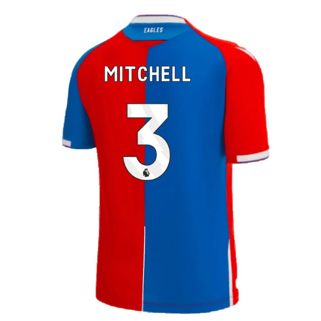 2023-2024 Crystal Palace Home Shirt (MITCHELL 3)-SoccerKits Hub | Buy Soccer Jerseys Online