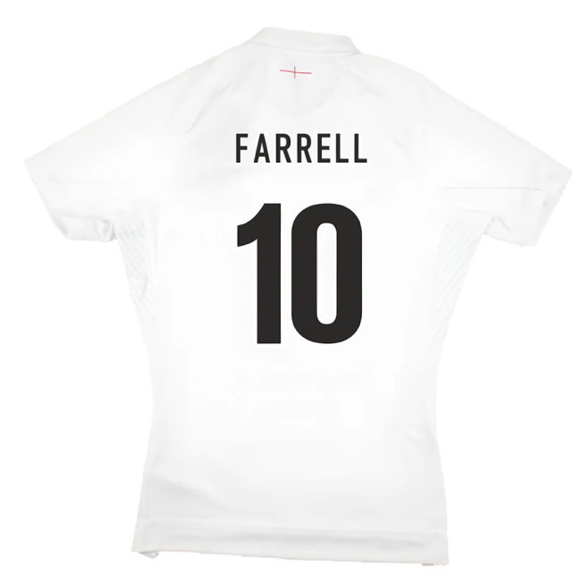 2023-2024 England Rugby Home Pro Jersey (Farrell 10)-SoccerKits Hub | Buy Soccer Jerseys Online