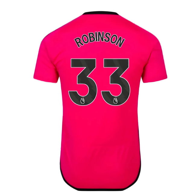 2023-2024 Fulham Away Shirt (Robinson 33)-SoccerKits Hub | Buy Soccer Jerseys Online