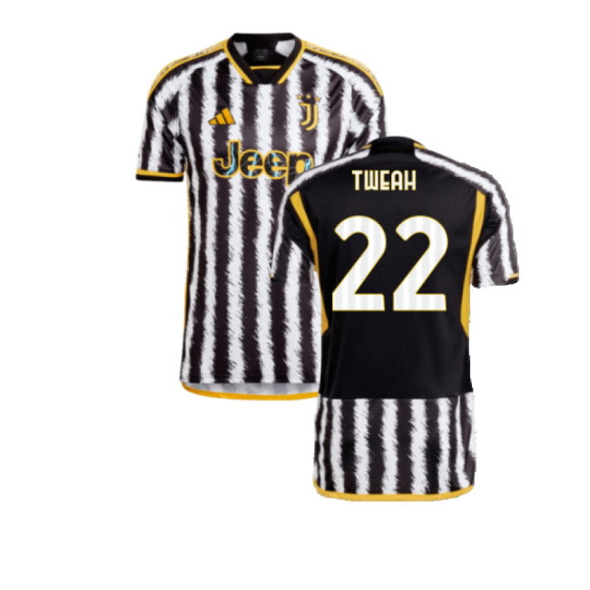 2023-2024 Juventus Home Shirt (T Weah 22)-SoccerKits Hub | Buy Soccer Jerseys Online