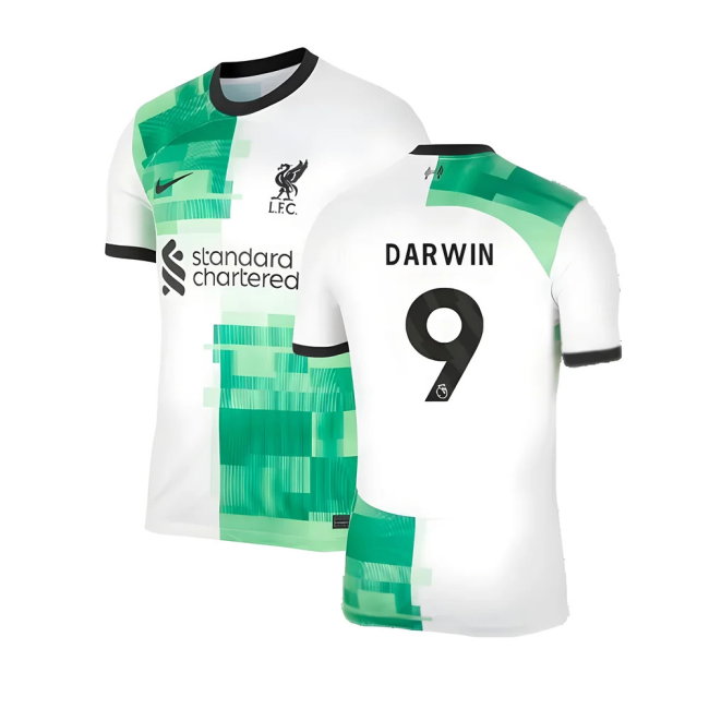2023-2024 Liverpool Away Shirt (Darwin 9)-SoccerKits Hub | Buy Soccer Jerseys Online