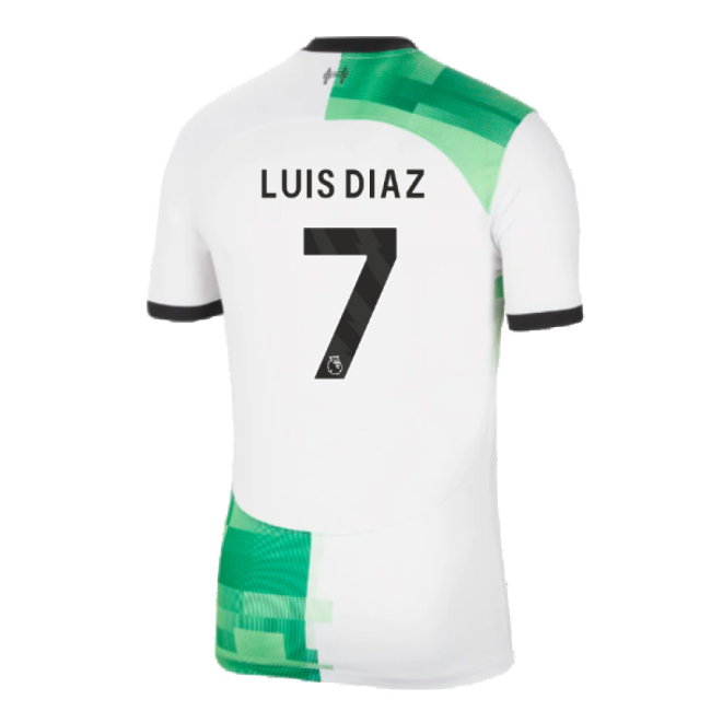 2023-2024 Liverpool Away Shirt (Luis Diaz 7)-SoccerKits Hub | Buy Soccer Jerseys Online