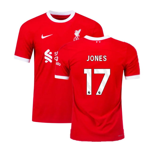 2023-2024 Liverpool Home Dri-Fit ADV Match Shirt (Jones 17)-SoccerKits Hub | Buy Soccer Jerseys Online