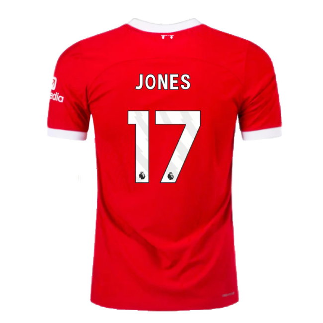 2023-2024 Liverpool Home Dri-Fit ADV Match Shirt (Jones 17)-SoccerKits Hub | Buy Soccer Jerseys Online