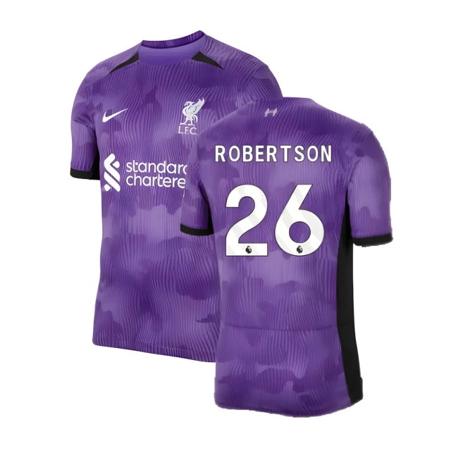 2023-2024 Liverpool Third Shirt (Robertson 26)-SoccerKits Hub | Buy Soccer Jerseys Online