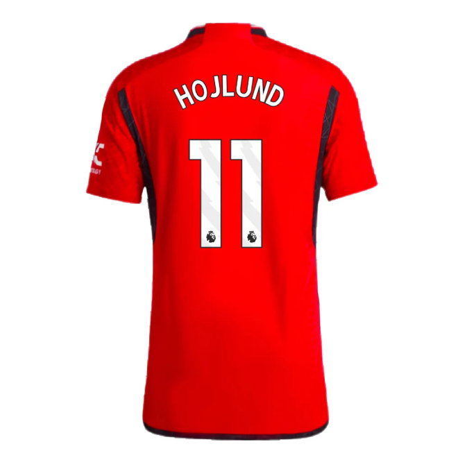 2023-2024 Man Utd Authentic Home Shirt (Hojlund 11)-SoccerKits Hub | Buy Soccer Jerseys Online