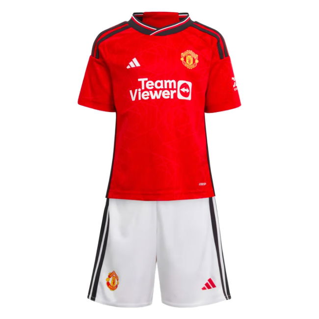 2023-2024 Man Utd Home Mini Kit (Casemiro 18)-SoccerKits Hub | Buy Soccer Jerseys Online