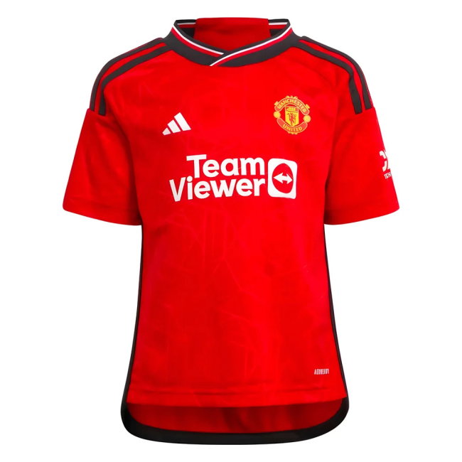 2023-2024 Man Utd Home Mini Kit (Casemiro 18)-SoccerKits Hub | Buy Soccer Jerseys Online