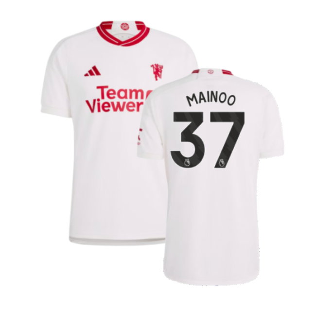 2023-2024 Man Utd Third Shirt (Mainoo 37)-SoccerKits Hub | Buy Soccer Jerseys Online