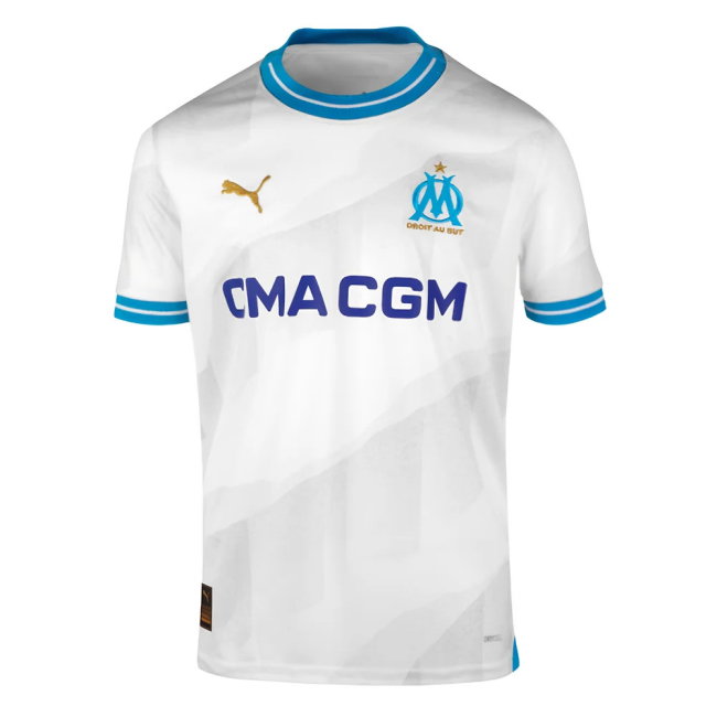 2023-2024 Marseille Home Shirt (Sarr 23)-SoccerKits Hub | Buy Soccer Jerseys Online