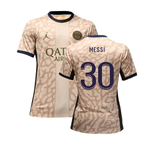 2023-2024 PSG 4th Shirt (Messi 30)-SoccerKits Hub | Buy Soccer Jerseys Online