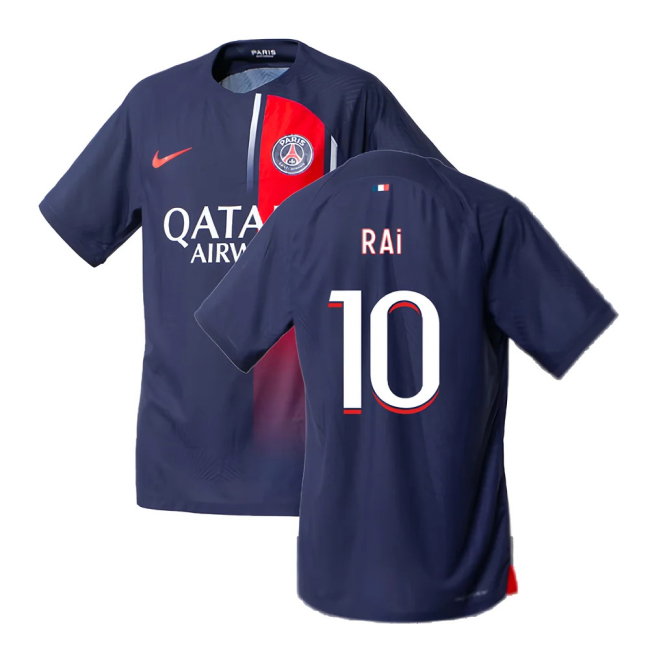2023-2024 PSG Home Match Authentic Shirt (Rai 10)-SoccerKits Hub | Buy Soccer Jerseys Online