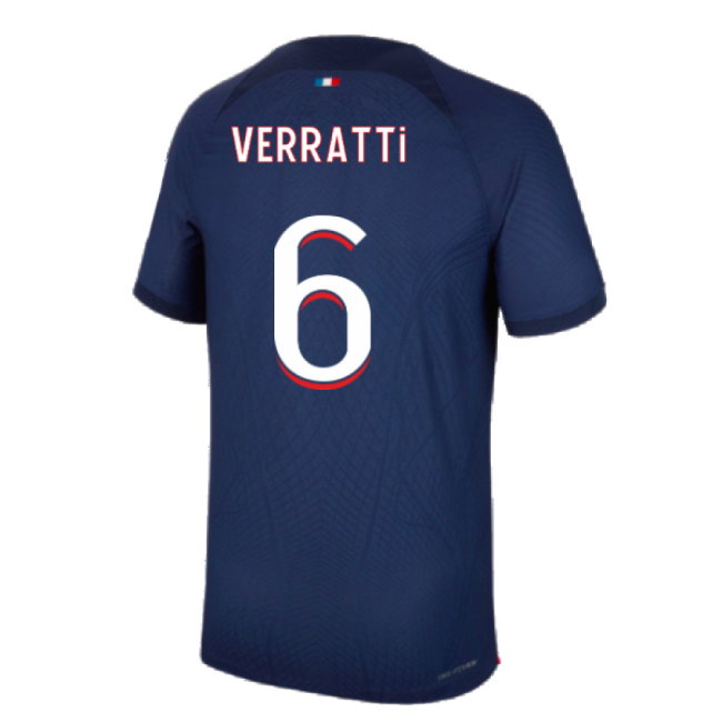 2023-2024 PSG Home Shirt (Verratti 6)-SoccerKits Hub | Buy Soccer Jerseys Online