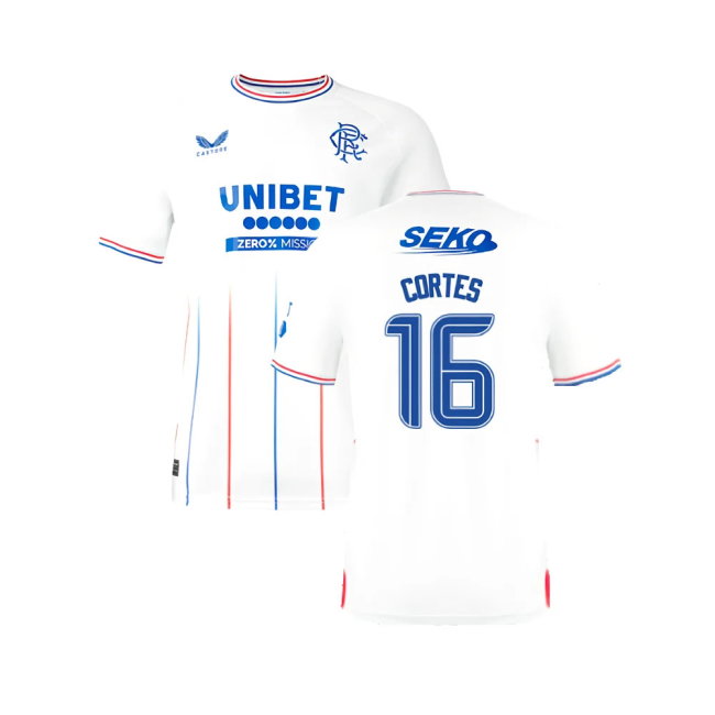 2023-2024 Rangers Away Shirt (Cortes 16)-SoccerKits Hub | Buy Soccer Jerseys Online