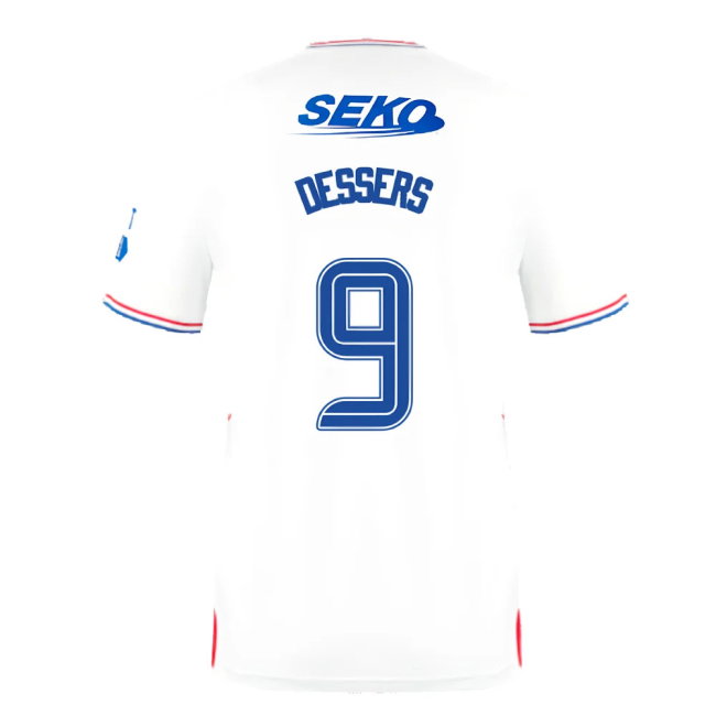 2023-2024 Rangers Away Shirt (Dessers 9)-SoccerKits Hub | Buy Soccer Jerseys Online