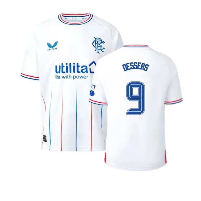 2023-2024 Rangers Away Shirt (Kids) (Dessers 9)-SoccerKits Hub | Buy Soccer Jerseys Online