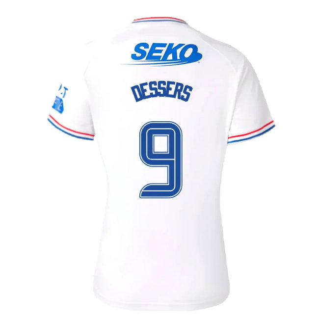 2023-2024 Rangers Away Shirt (Ladies) (Dessers 9)-SoccerKits Hub | Buy Soccer Jerseys Online