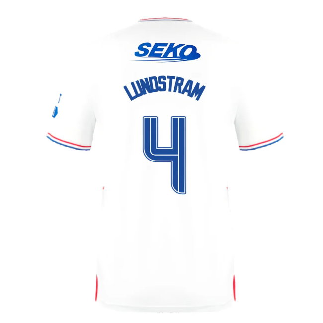 2023-2024 Rangers Away Shirt (Lundstram 4)-SoccerKits Hub | Buy Soccer Jerseys Online