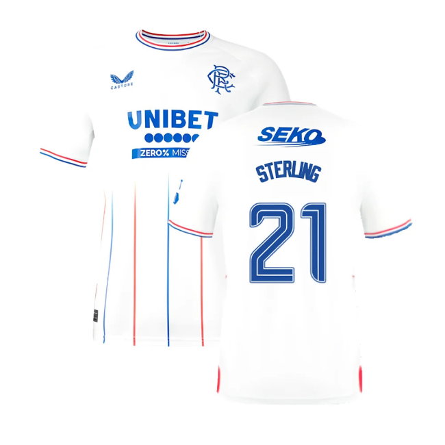 2023-2024 Rangers Away Shirt (Sterling 21)-SoccerKits Hub | Buy Soccer Jerseys Online
