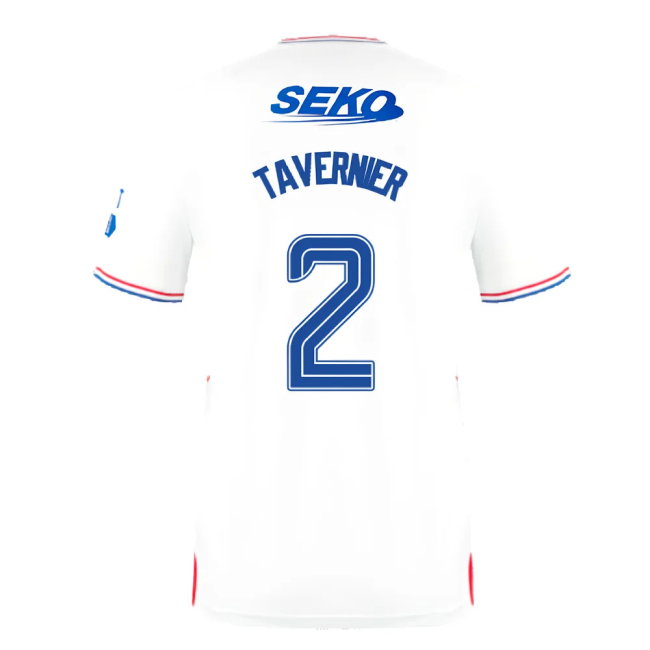 2023-2024 Rangers Away Shirt (Tavernier 2)-SoccerKits Hub | Buy Soccer Jerseys Online