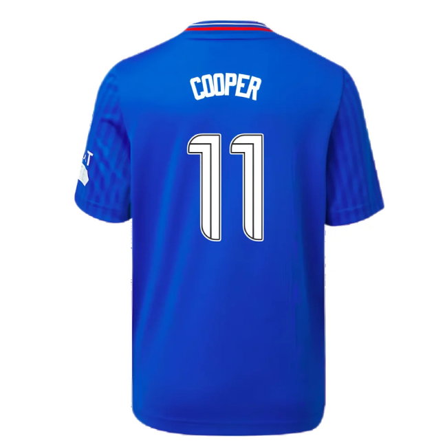 2023-2024 Rangers Home Shirt (Kids) (Cooper 11)-SoccerKits Hub | Buy Soccer Jerseys Online