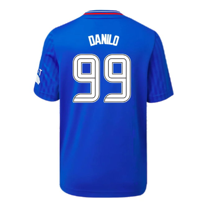 2023-2024 Rangers Home Shirt (Kids) (Danilo 99)-SoccerKits Hub | Buy Soccer Jerseys Online