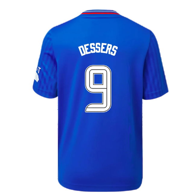 2023-2024 Rangers Home Shirt (Kids) (Dessers 9)-SoccerKits Hub | Buy Soccer Jerseys Online