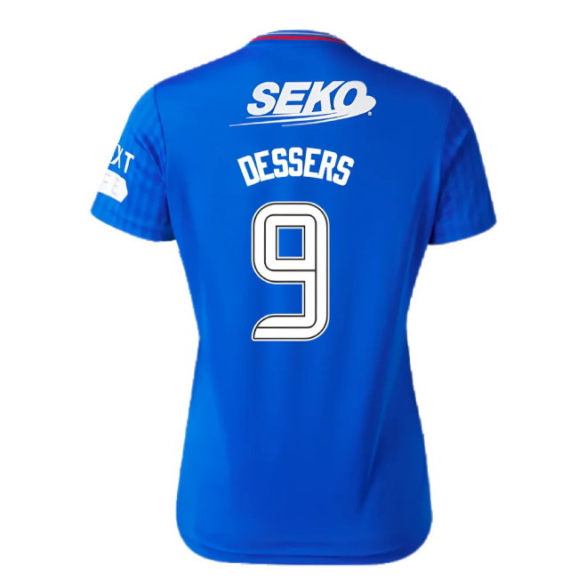 2023-2024 Rangers Home Shirt (Ladies) (Dessers 9)-SoccerKits Hub | Buy Soccer Jerseys Online