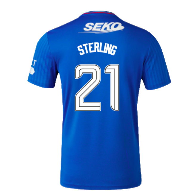 2023-2024 Rangers Home Shirt (Sterling 21)-SoccerKits Hub | Buy Soccer Jerseys Online