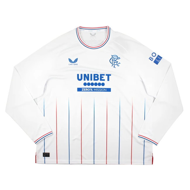 2023-2024 Rangers Long Sleeve Away Shirt (Cortes 16)-SoccerKits Hub | Buy Soccer Jerseys Online