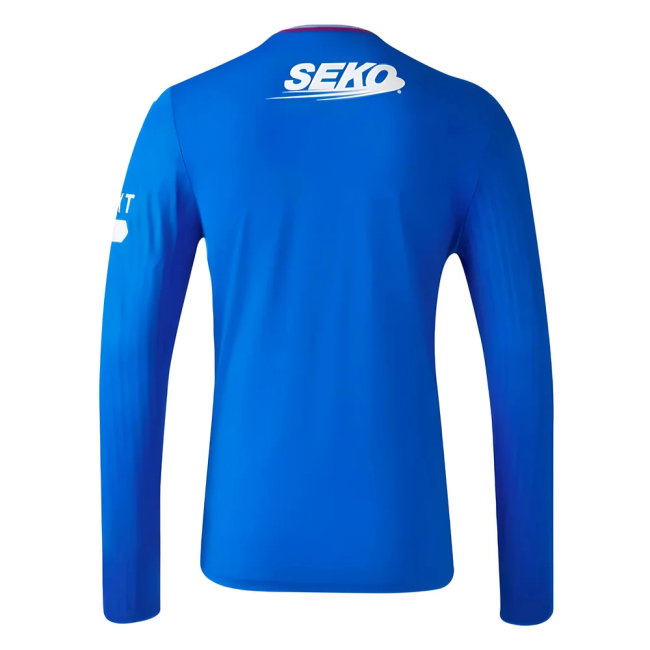 2023-2024 Rangers Long Sleeve Home Shirt (Tavernier 2)-SoccerKits Hub | Buy Soccer Jerseys Online