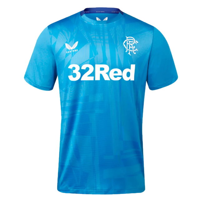 2023-2024 Rangers Players Training Tee (Deep Water) (Barisic 31)-SoccerKits Hub | Buy Soccer Jerseys Online