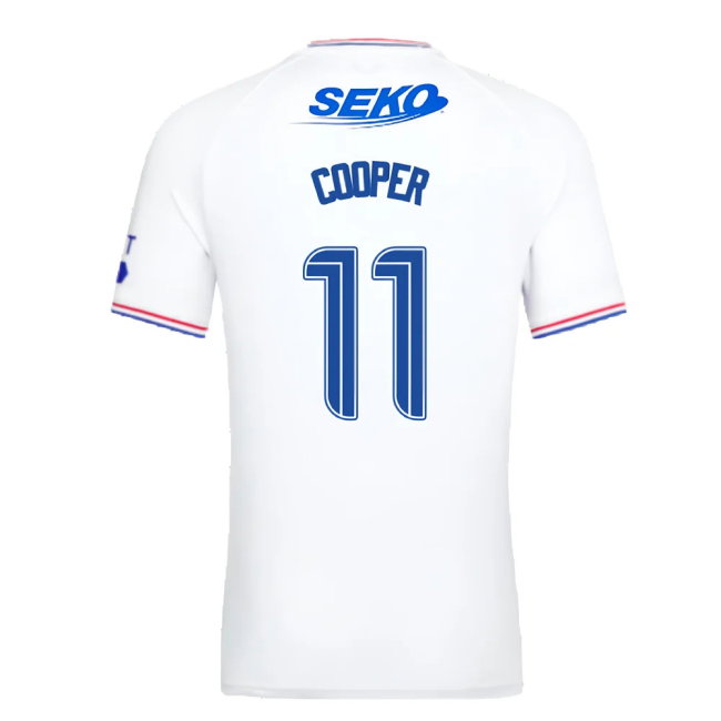 2023-2024 Rangers Pro Authentic Away Shirt (Cooper 11)-SoccerKits Hub | Buy Soccer Jerseys Online