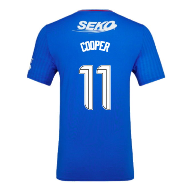 2023-2024 Rangers Pro Authentic Home Shirt (Cooper 11)-SoccerKits Hub | Buy Soccer Jerseys Online