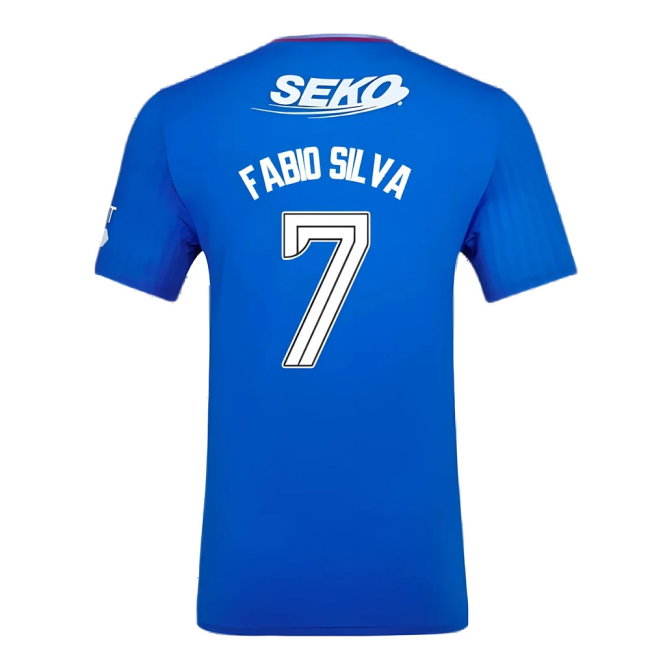 2023-2024 Rangers Pro Authentic Home Shirt (Fabio Silva 7)-SoccerKits Hub | Buy Soccer Jerseys Online