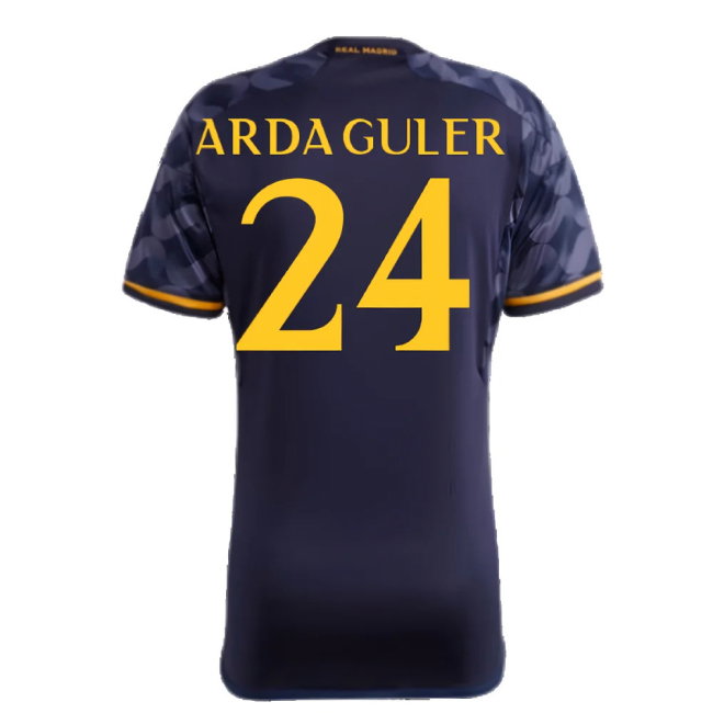 2023-2024 Real Madrid Away Shirt (Arda Guler 24)-SoccerKits Hub | Buy Soccer Jerseys Online