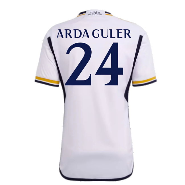 2023-2024 Real Madrid Home Shirt (Arda Guler 24)-SoccerKits Hub | Buy Soccer Jerseys Online
