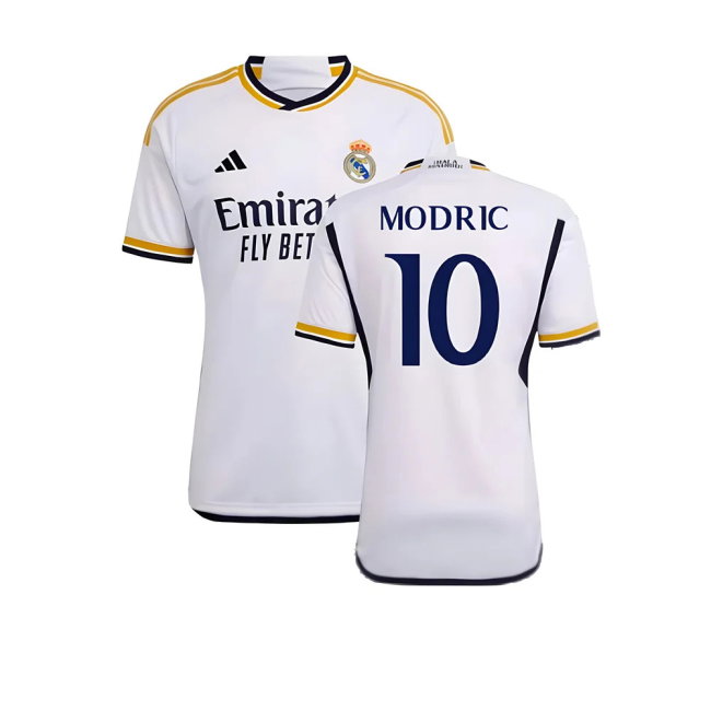 2023-2024 Real Madrid Home Shirt (Modric 10)-SoccerKits Hub | Buy Soccer Jerseys Online