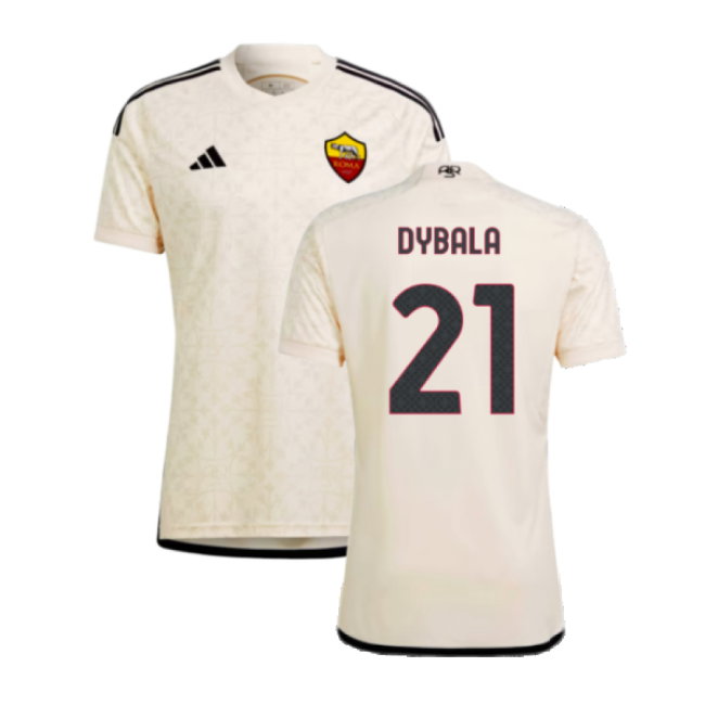 2023-2024 Roma Away Shirt (DYBALA 21)-SoccerKits Hub | Buy Soccer Jerseys Online