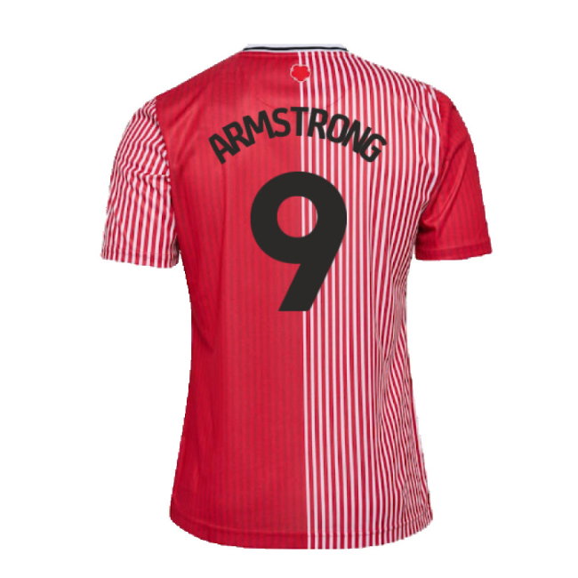 2023-2024 Southampton Home Shirt (ARMSTRONG 9)-SoccerKits Hub | Buy Soccer Jerseys Online
