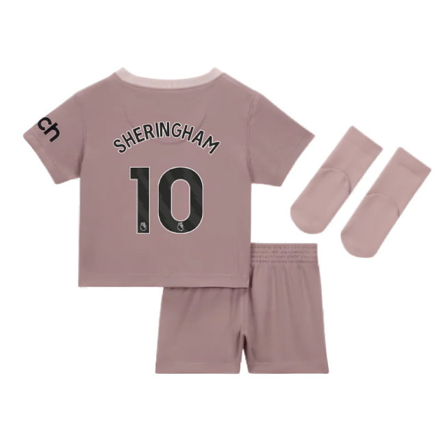 2023-2024 Tottenham Third Baby Kit (Sheringham 10)-SoccerKits Hub | Buy Soccer Jerseys Online