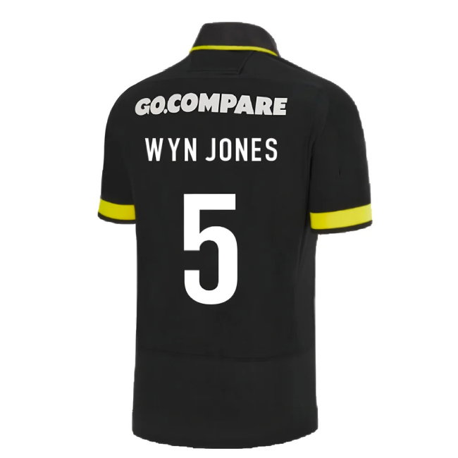2023-2024 Wales Rugby Away WRU Shirt (Wyn Jones 5)-SoccerKits Hub | Buy Soccer Jerseys Online