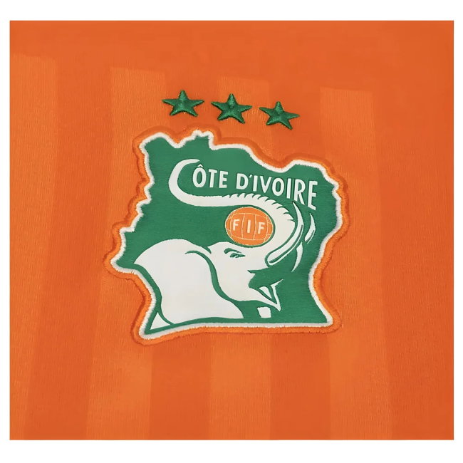 2023 Ivory Coast Home AFCON Winner Shirt (Drogba 11)-SoccerKits Hub | Buy Soccer Jerseys Online