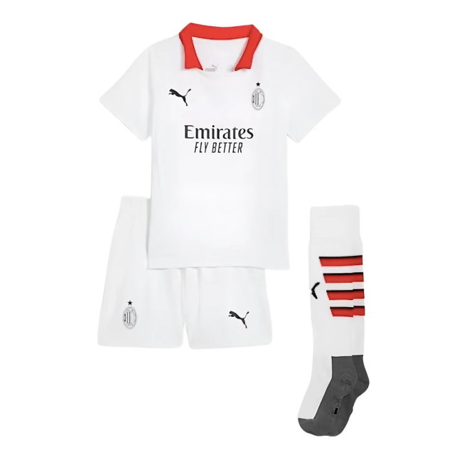 2024-2025 AC Milan Away Mini Kit (Walker 32)-SoccerKits Hub | Buy Soccer Jerseys Online