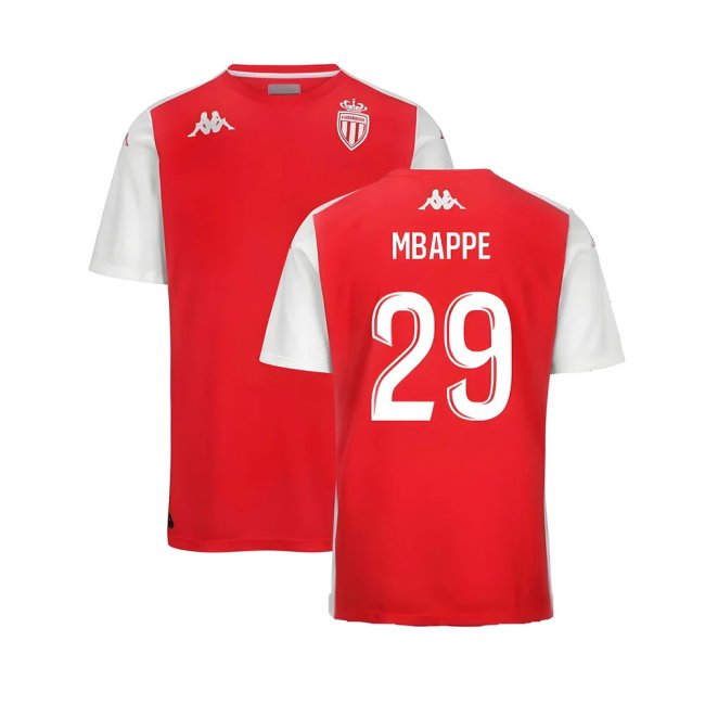2024-2025 AS Monaco Player Training Shirt (Red) (Mbappe 29)-SoccerKits Hub | Buy Soccer Jerseys Online