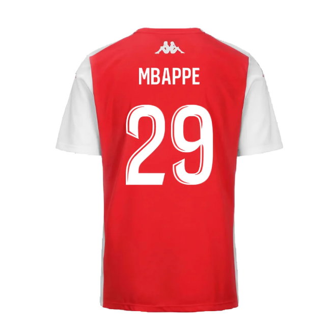 2024-2025 AS Monaco Player Training Shirt (Red) (Mbappe 29)-SoccerKits Hub | Buy Soccer Jerseys Online