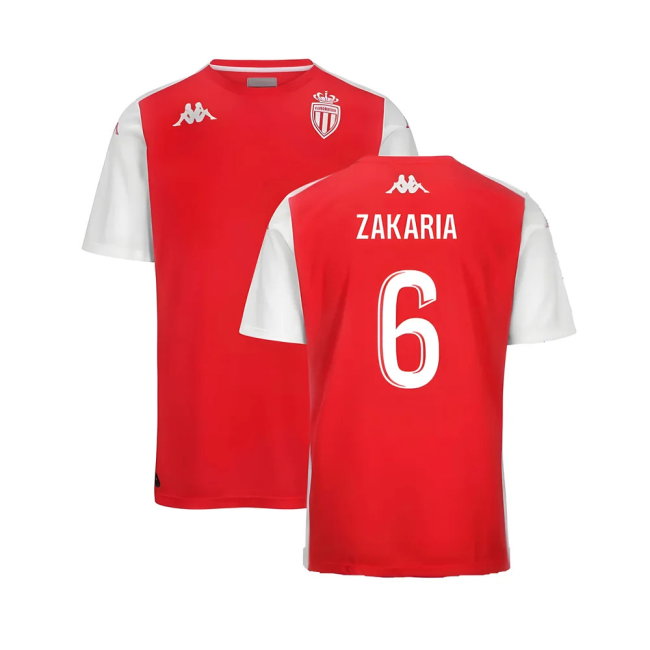 2024-2025 AS Monaco Player Training Shirt (Red) (Zakaria 6)-SoccerKits Hub | Buy Soccer Jerseys Online